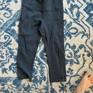 Lululemon Athletica Charcoal Gray Leggings